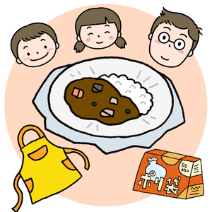 パパとつくる簡単おいしい防災ごはん